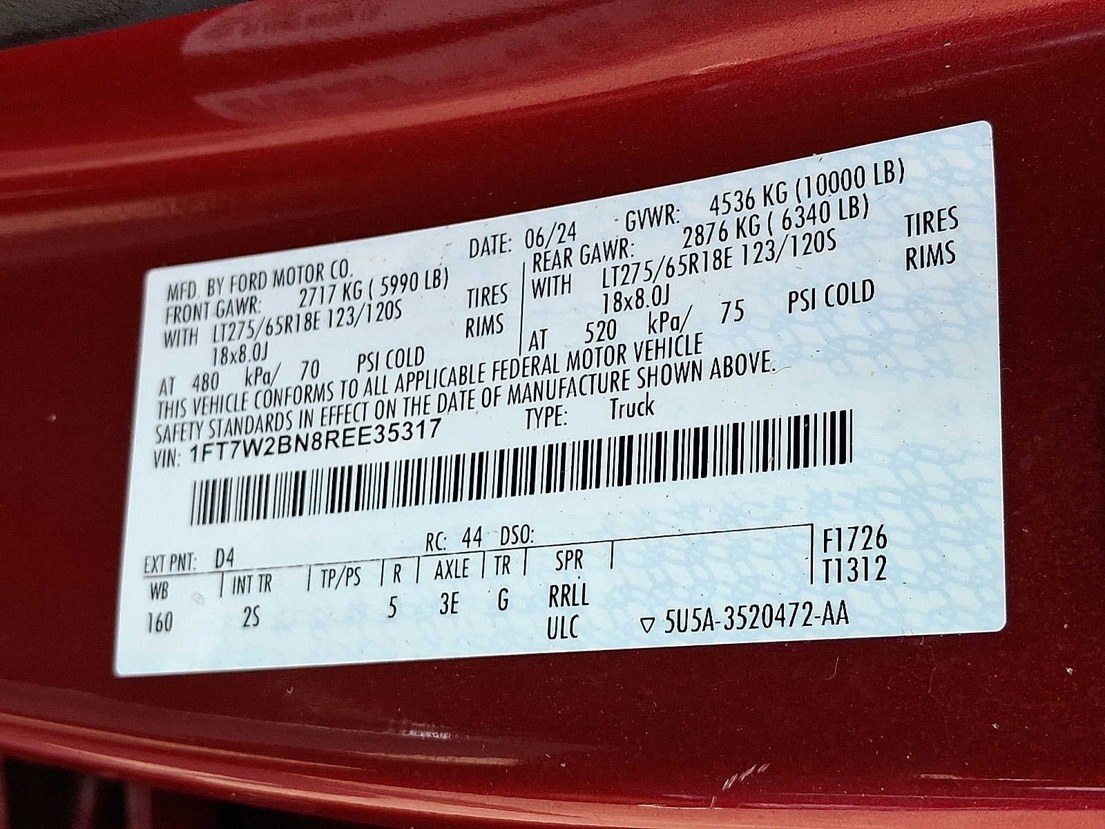 2024 Ford Super Duty F-250 SRW XL