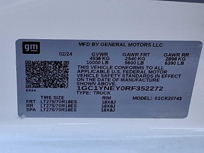 2024 Chevrolet Silverado 2500 HD LT