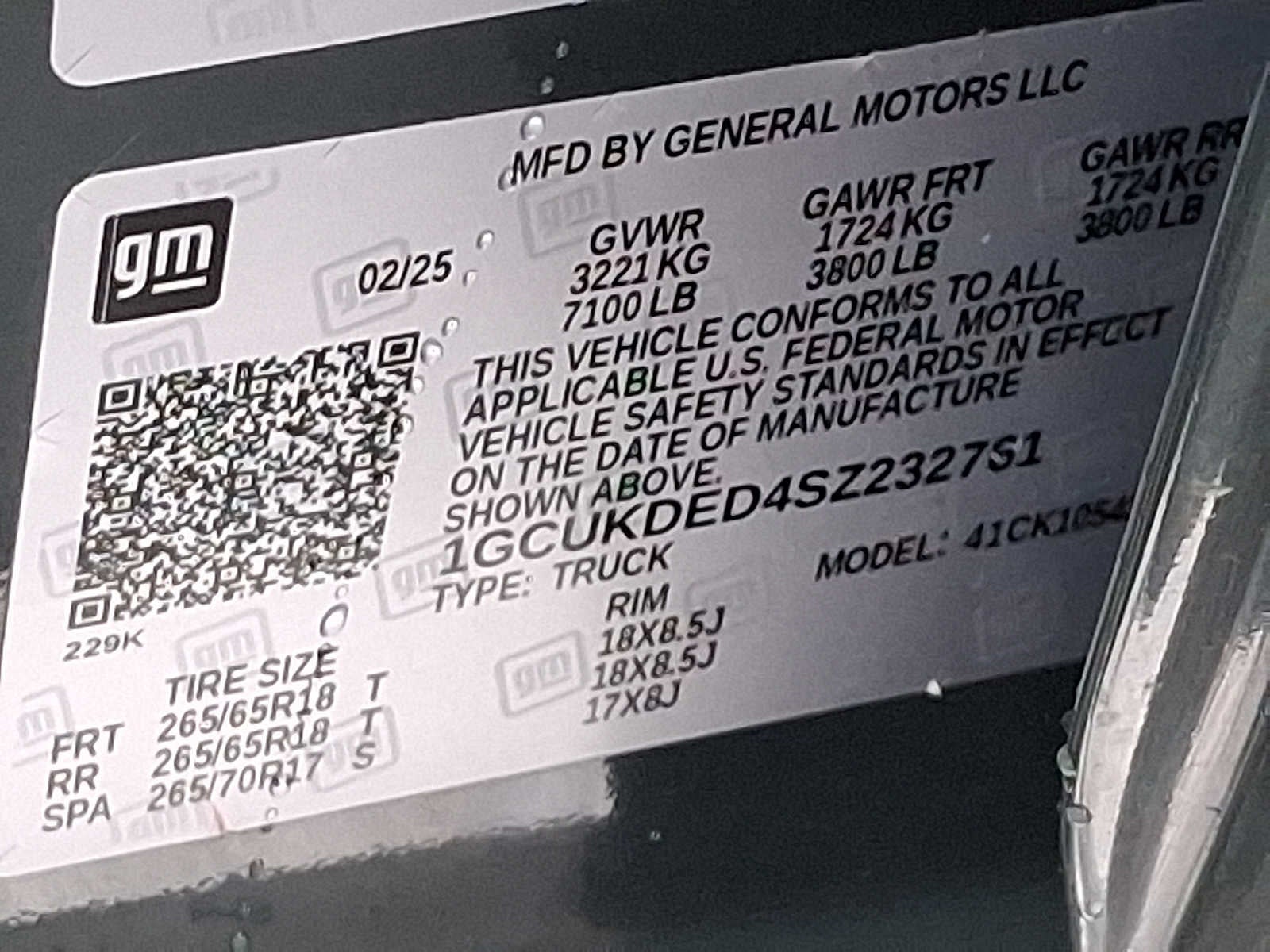 2025 Chevrolet Silverado 1500 LT