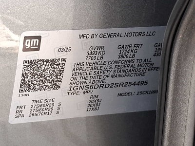 2025 Chevrolet Suburban Z71
