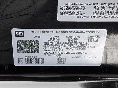 2025 Chevrolet Silverado 2500 HD LT