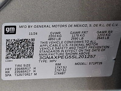 2025 Chevrolet Equinox LT