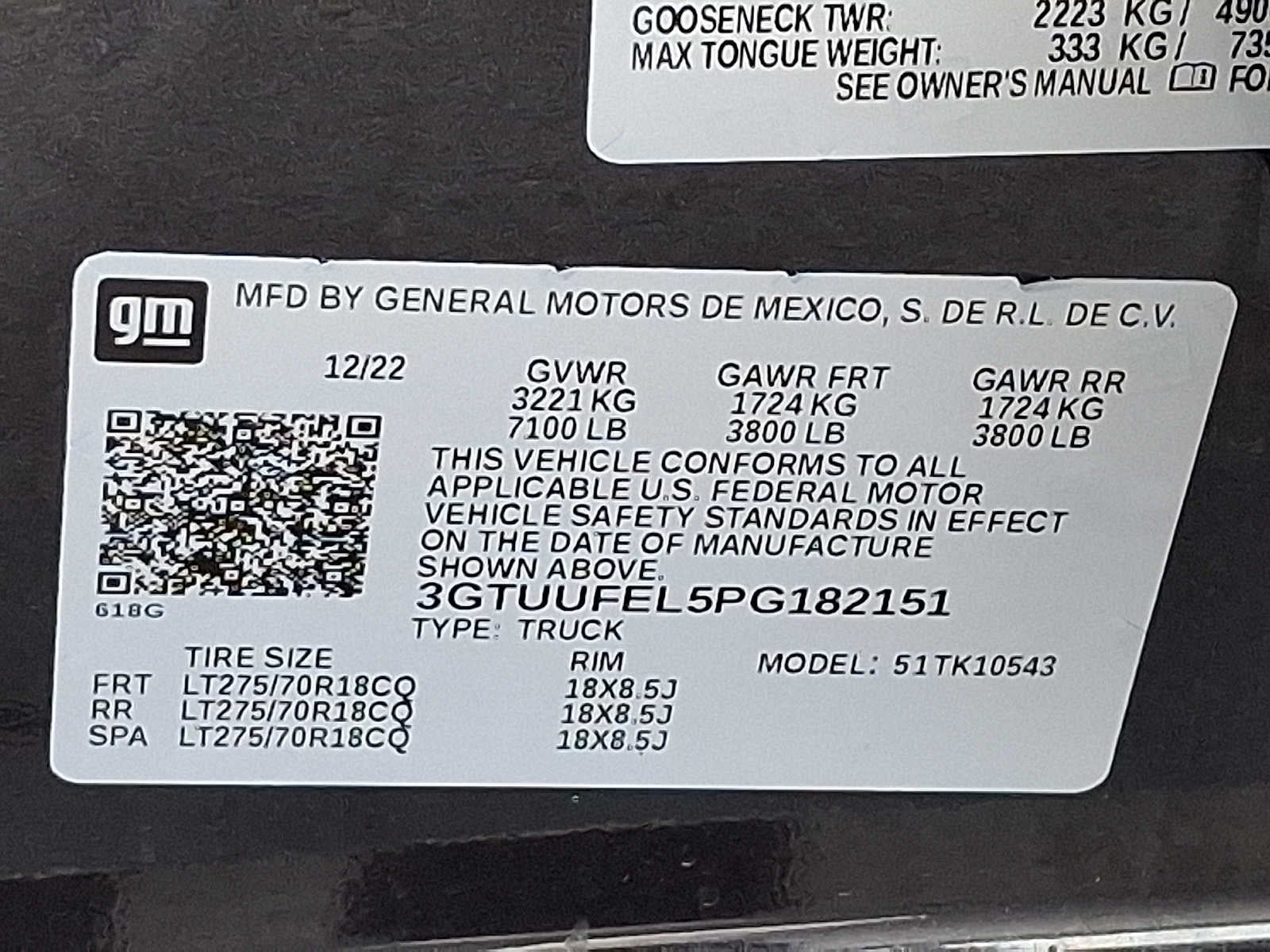 2023 GMC Sierra 1500 AT4X