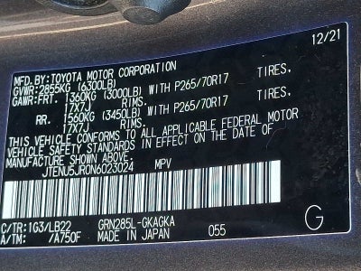 2022 Toyota 4Runner SR5 Premium