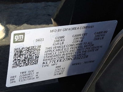 2024 Chevrolet Trax LS