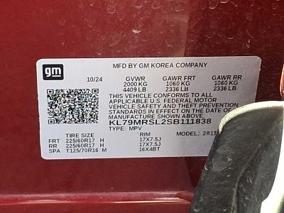 2025 Chevrolet Trailblazer LT