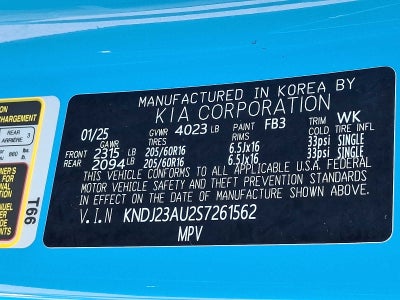 2025 Kia Soul S
