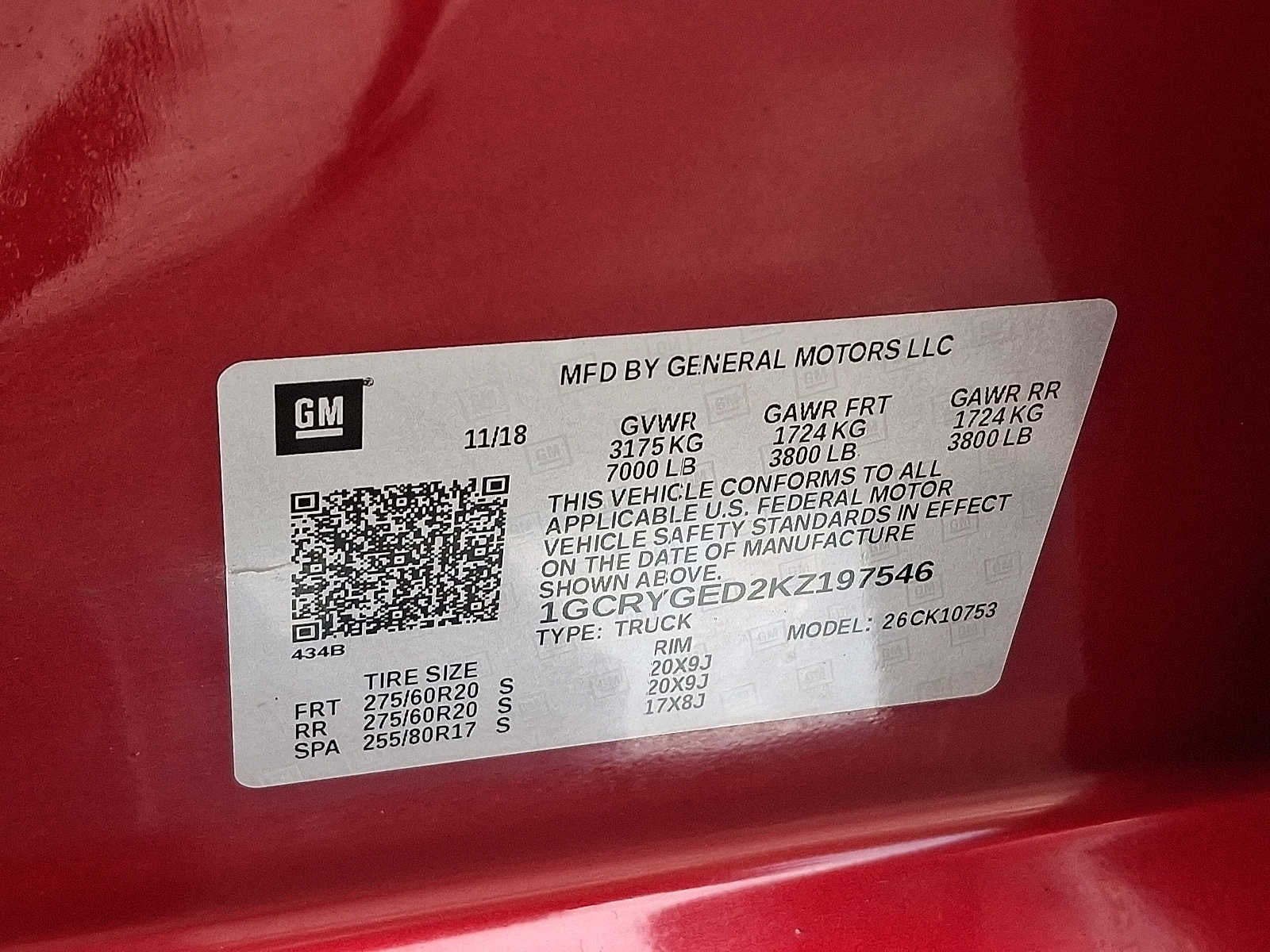 2019 Chevrolet Silverado 1500 LTZ