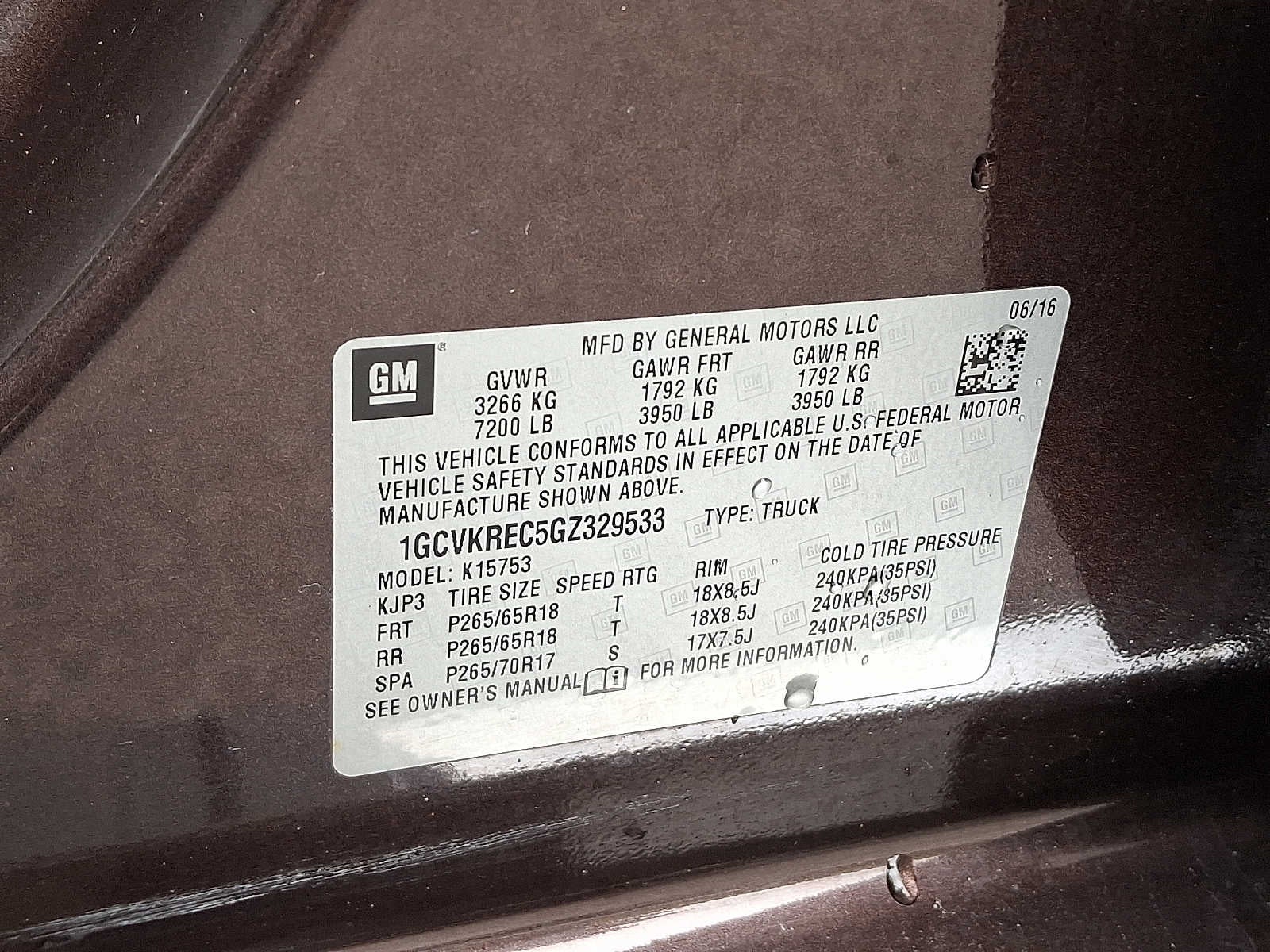 2016 Chevrolet Silverado 1500 LT