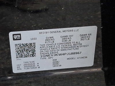 2023 Chevrolet Traverse RS