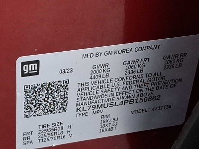 2023 Chevrolet Trailblazer RS