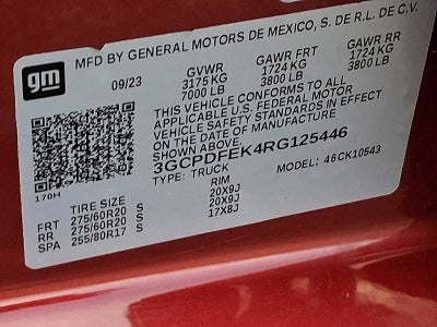 2024 Chevrolet Silverado 1500 LT Trail Boss