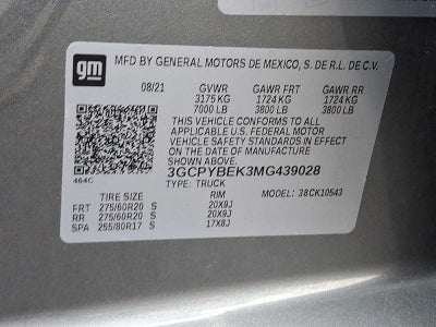 2021 Chevrolet Silverado 1500 Custom