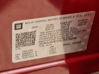 2020 Chevrolet Equinox LT