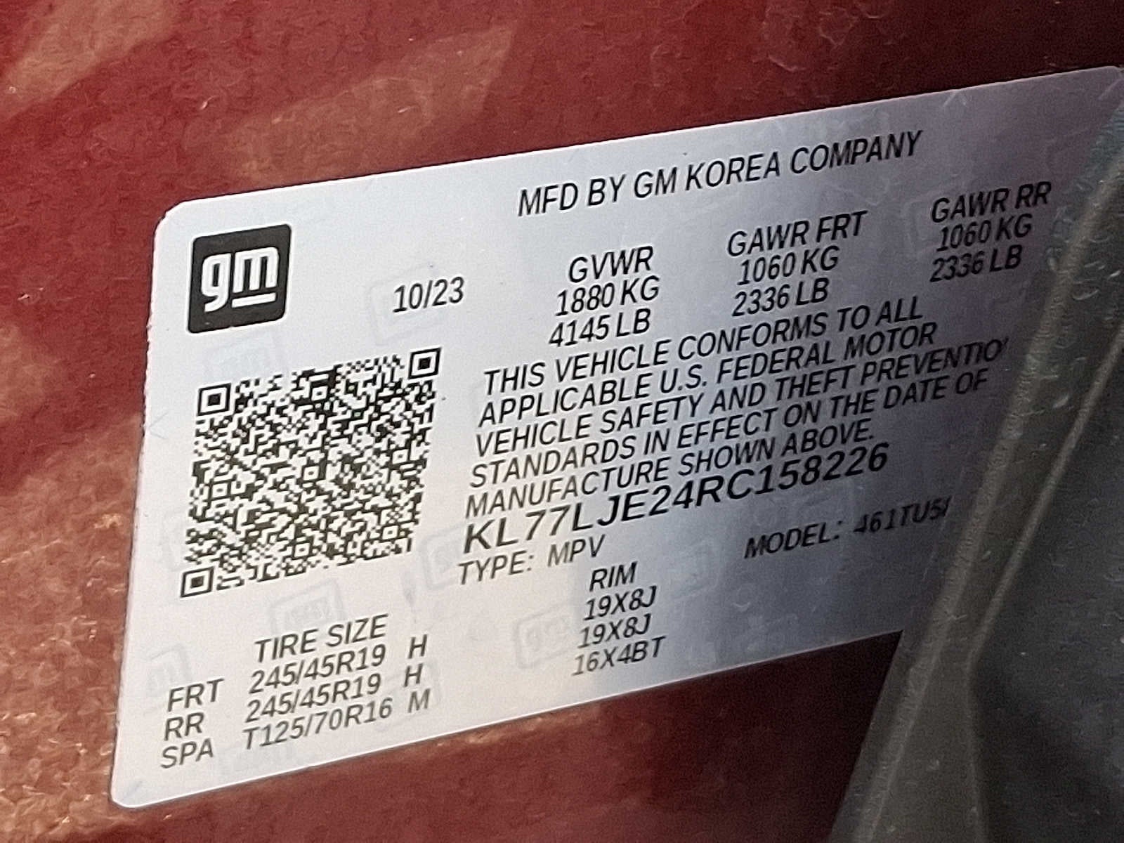 2024 Chevrolet Trax 2RS