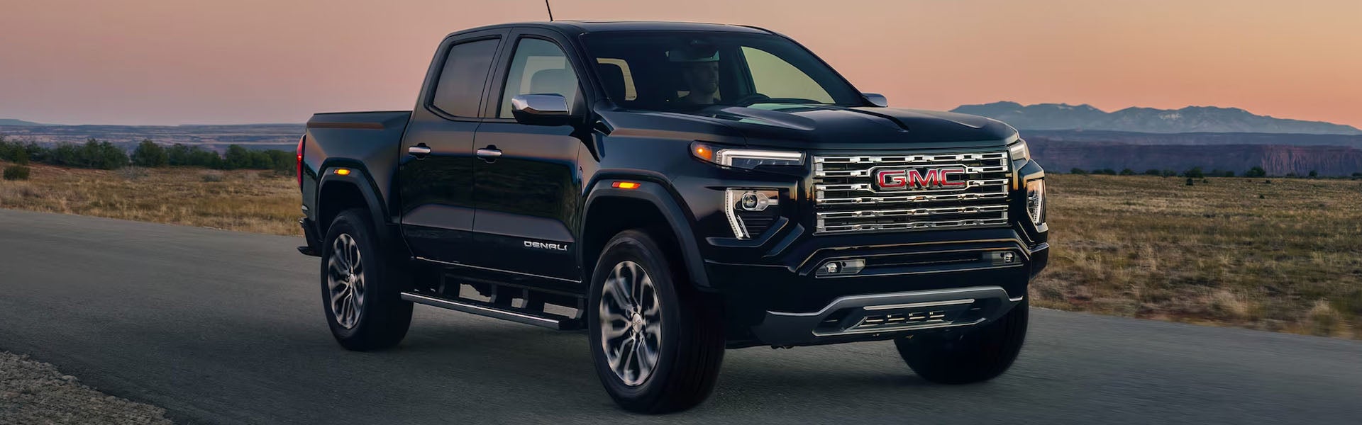 New 2026 GMC Canyon bold design pickup truck at Riverview GMC North Huntingdon, PA