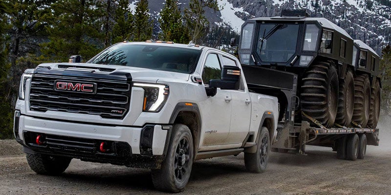 2026 GMC Sierra 2500HD towing and performance at Riverview GMC