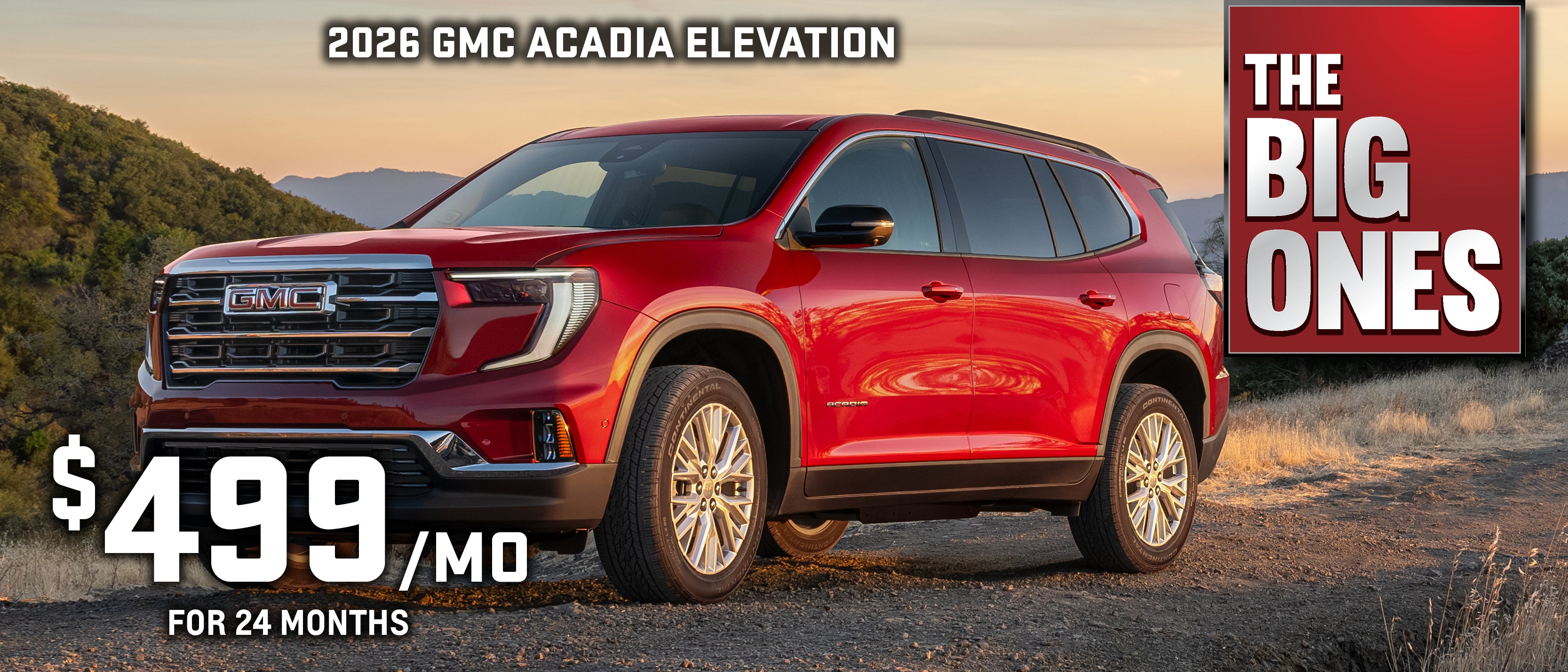 2026 GMC Acadia Elevation